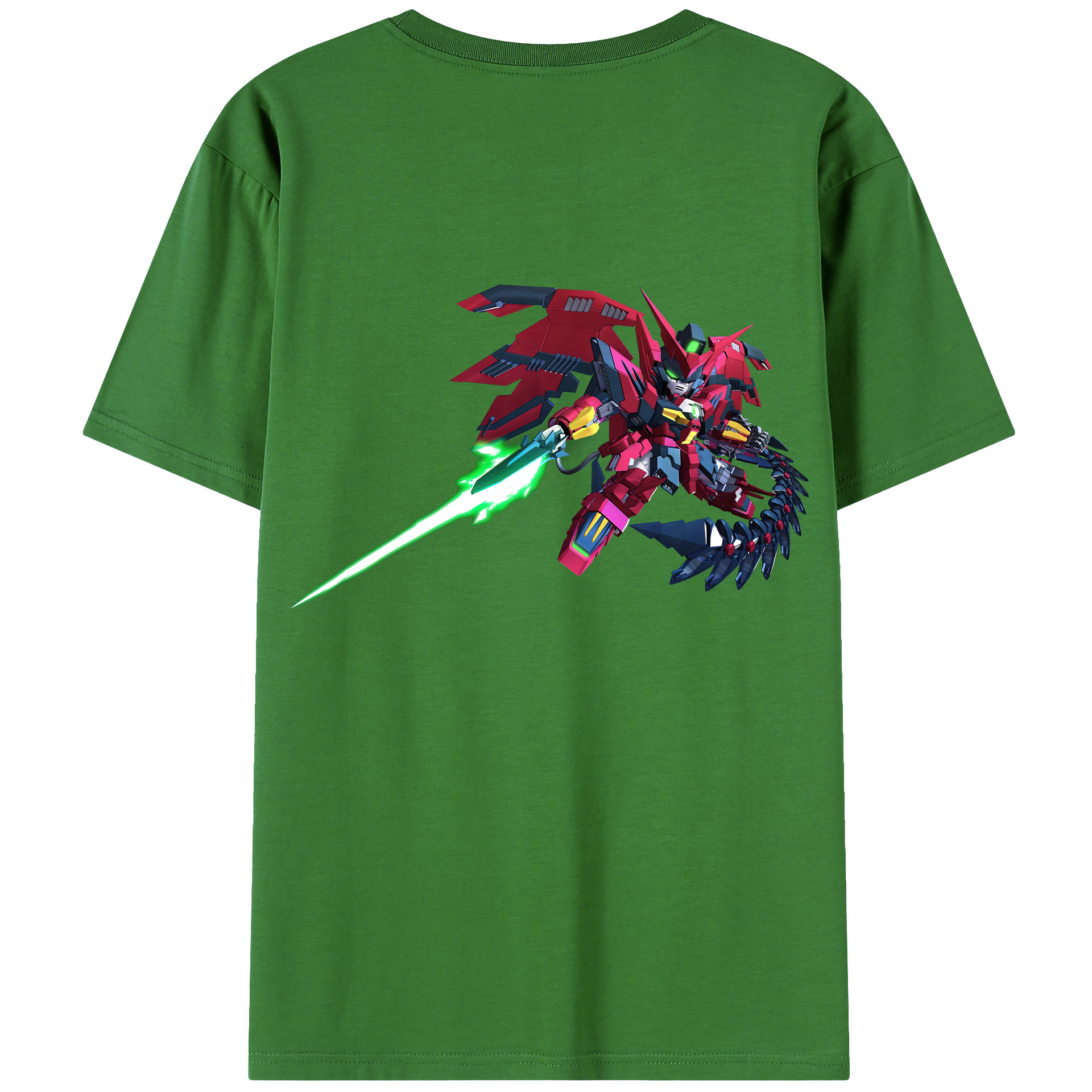 （画像用） 機動戦士ガンダム Mobile Suit Gundam レディース半袖Tシャツ(バックプリント)